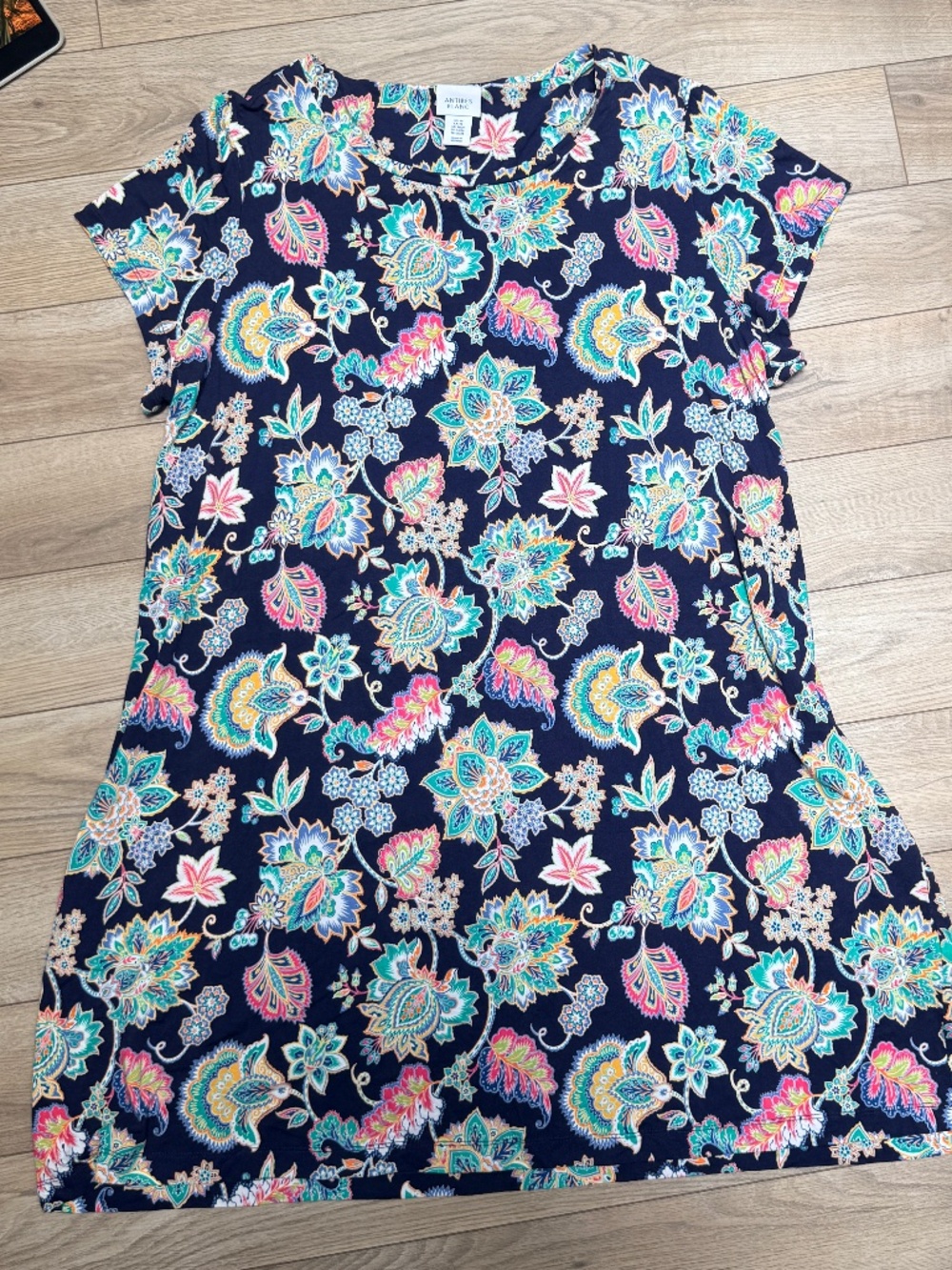 Antibes Blanc Tee Shirt Dress size 3x